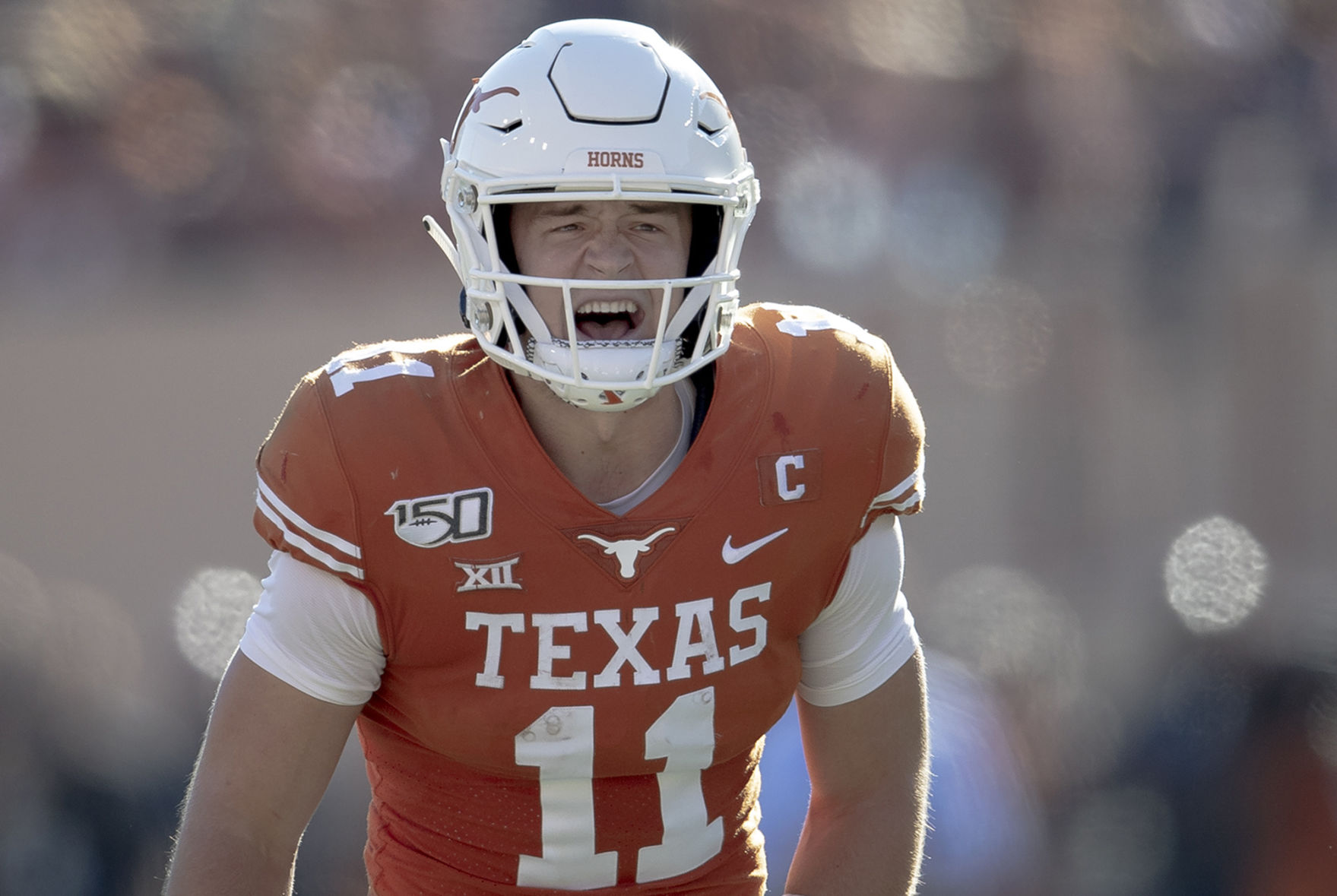 Texas QB Sam Ehlinger, 10-1